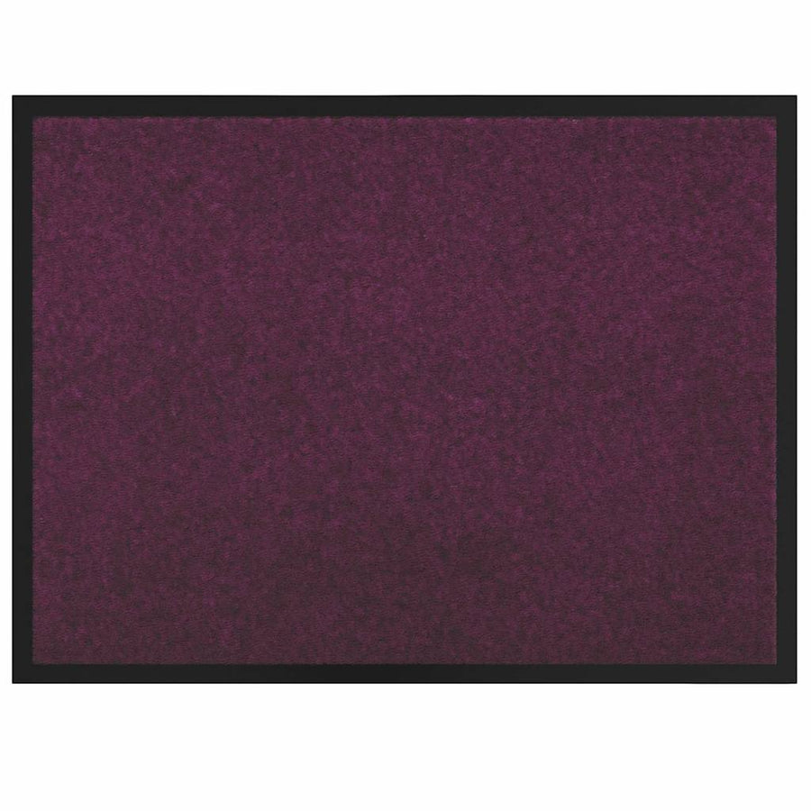 Deurmat Bordeauxrood 60 x 80 cm Teddy Stof