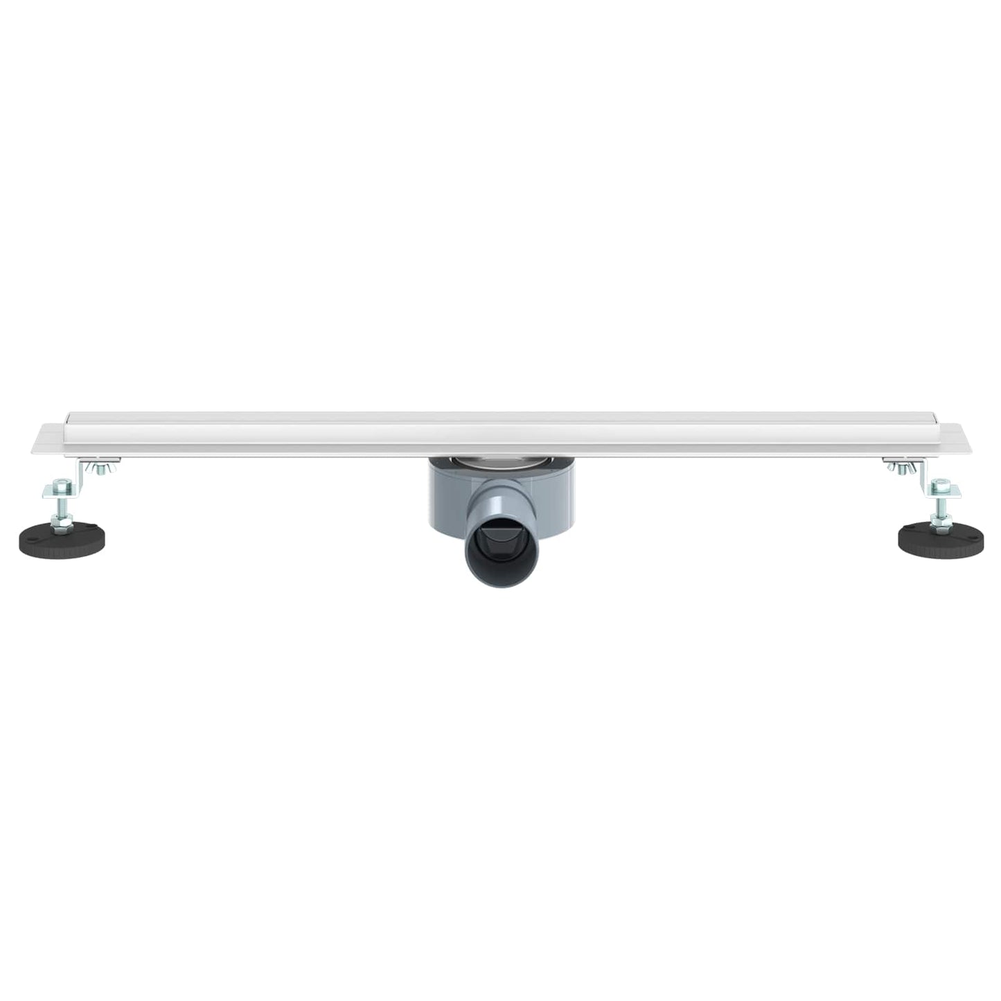 360° Doucheafvoer Met Slank Model Zilver 60 cm