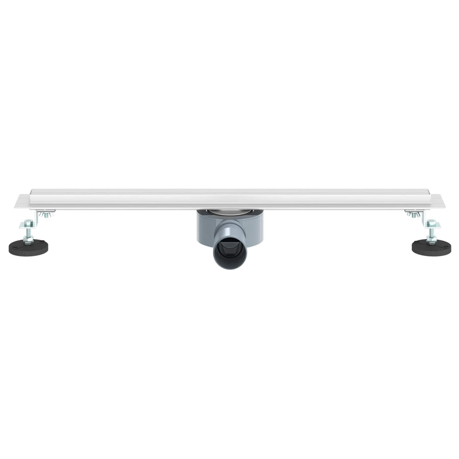 360° Doucheafvoer Met Slank Model Zilver 60 cm