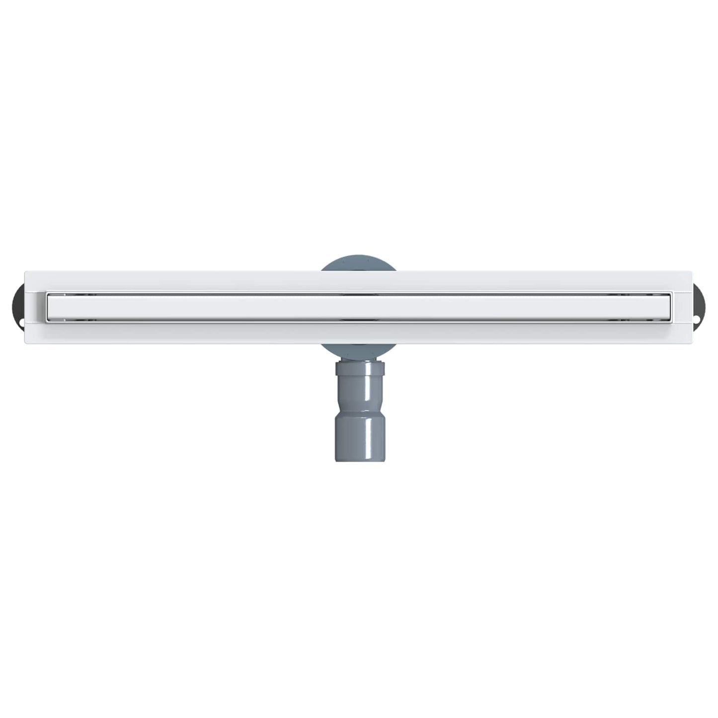 360° Doucheafvoer Met Slank Model Zilver 60 cm