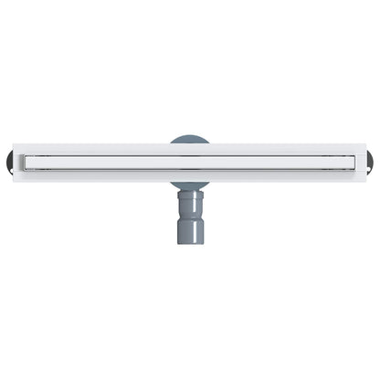 360° Doucheafvoer Met Slank Model Zilver 60 cm
