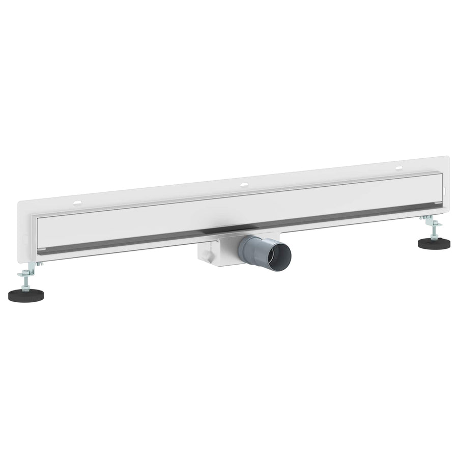 Wandgemonteerde Douche Afvoer Zilver 80 cm Roestvrij staal 304