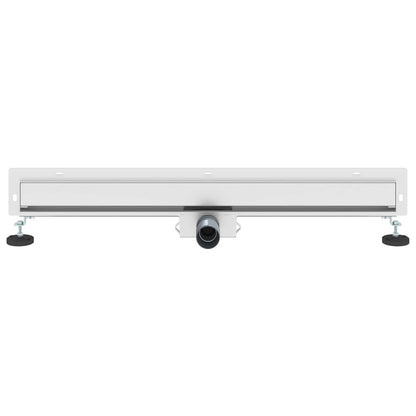 Wandgemonteerde Douche Afvoer Zilver 80 cm Roestvrij staal 304