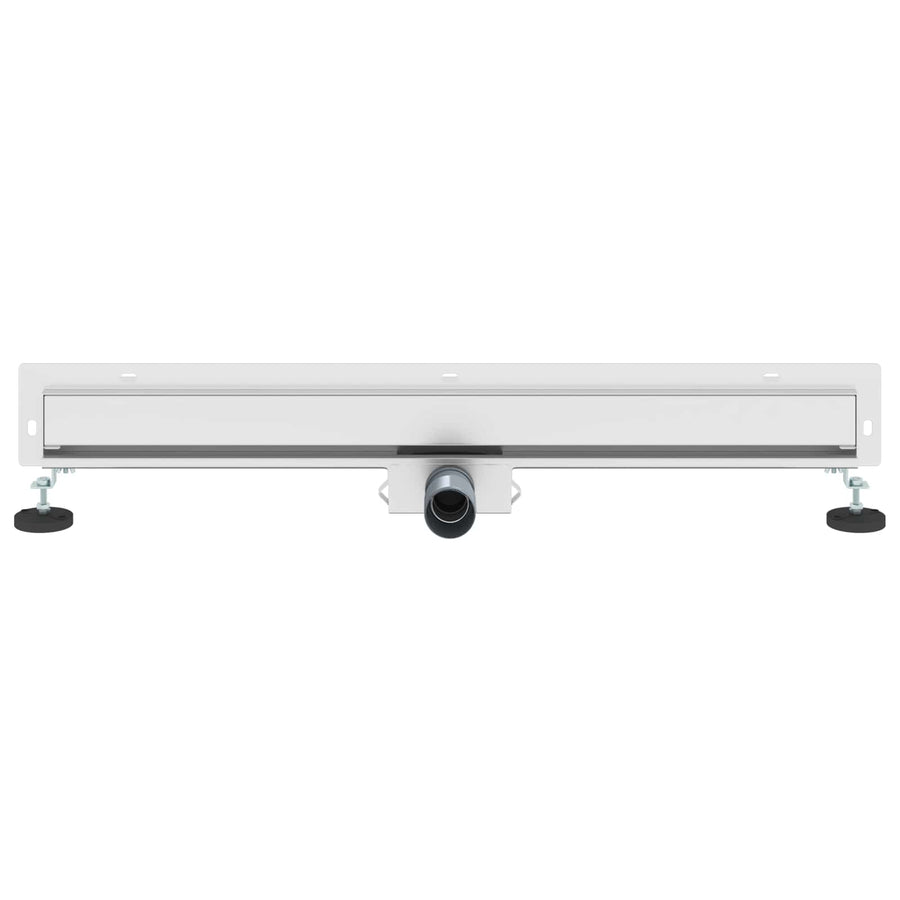 Wandgemonteerde Douche Afvoer Zilver 80 cm Roestvrij staal 304