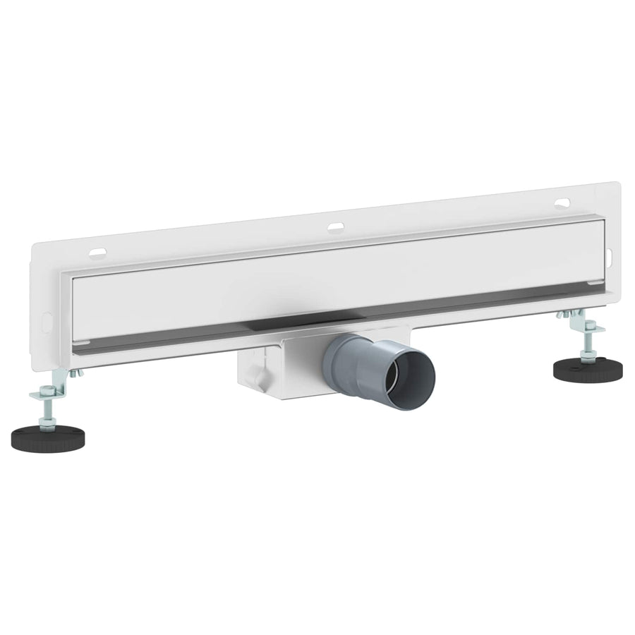 Wandgemonteerde Douche Afvoer Zilver 50 cm Roestvrij staal 304