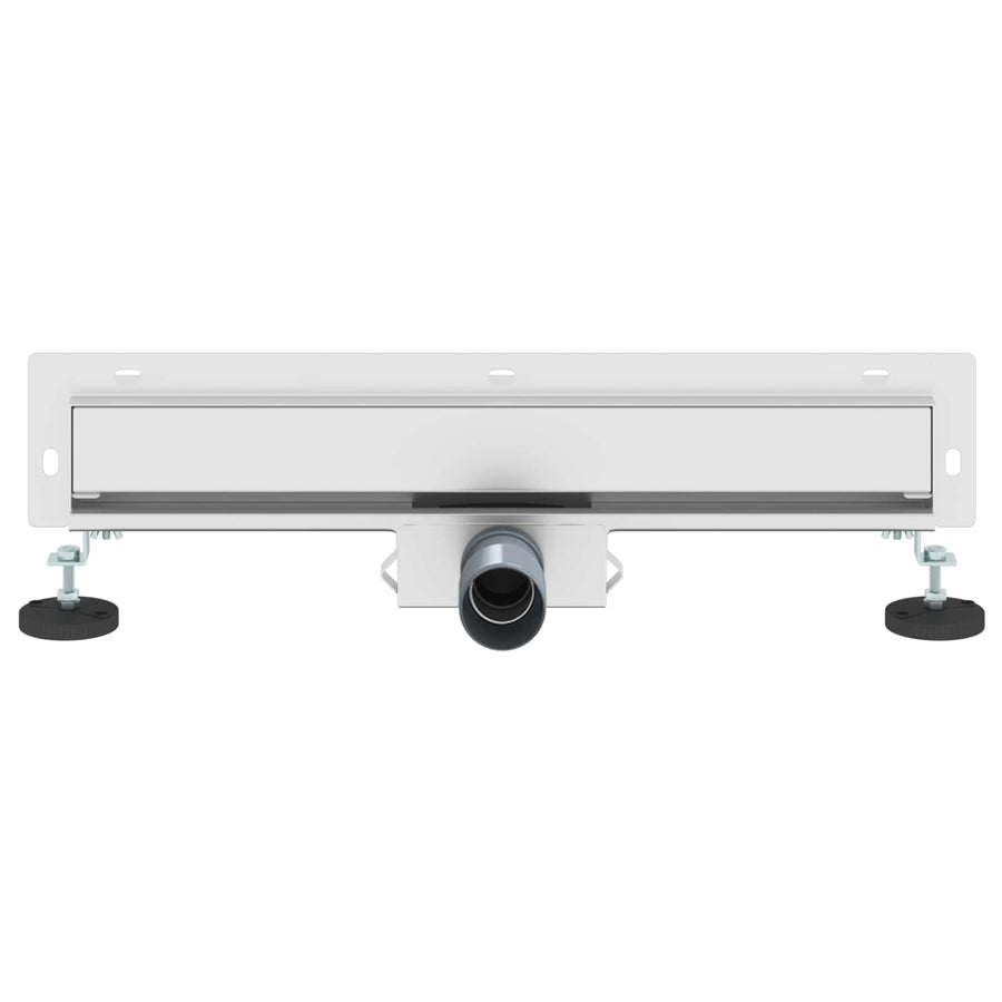 Wandgemonteerde Douche Afvoer Zilver 50 cm Roestvrij staal 304