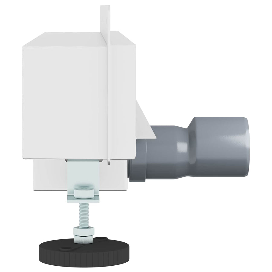 Wandgemonteerde Douche Afvoer Zilver 50 cm Roestvrij staal 304