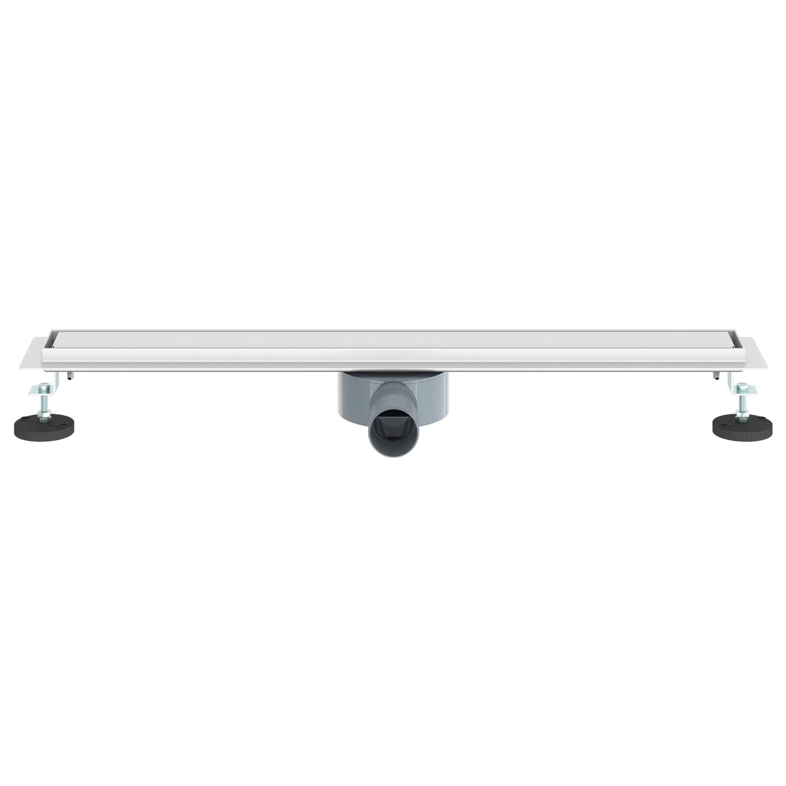 Doucheafvoer 2-in-1 met 360° Sifon Zilver 70 cm
