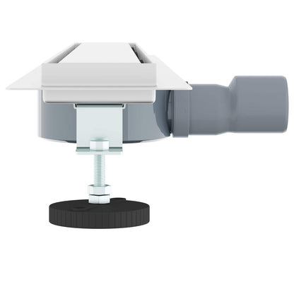 Doucheafvoer 2-in-1 met 360° Sifon Zilver 70 cm