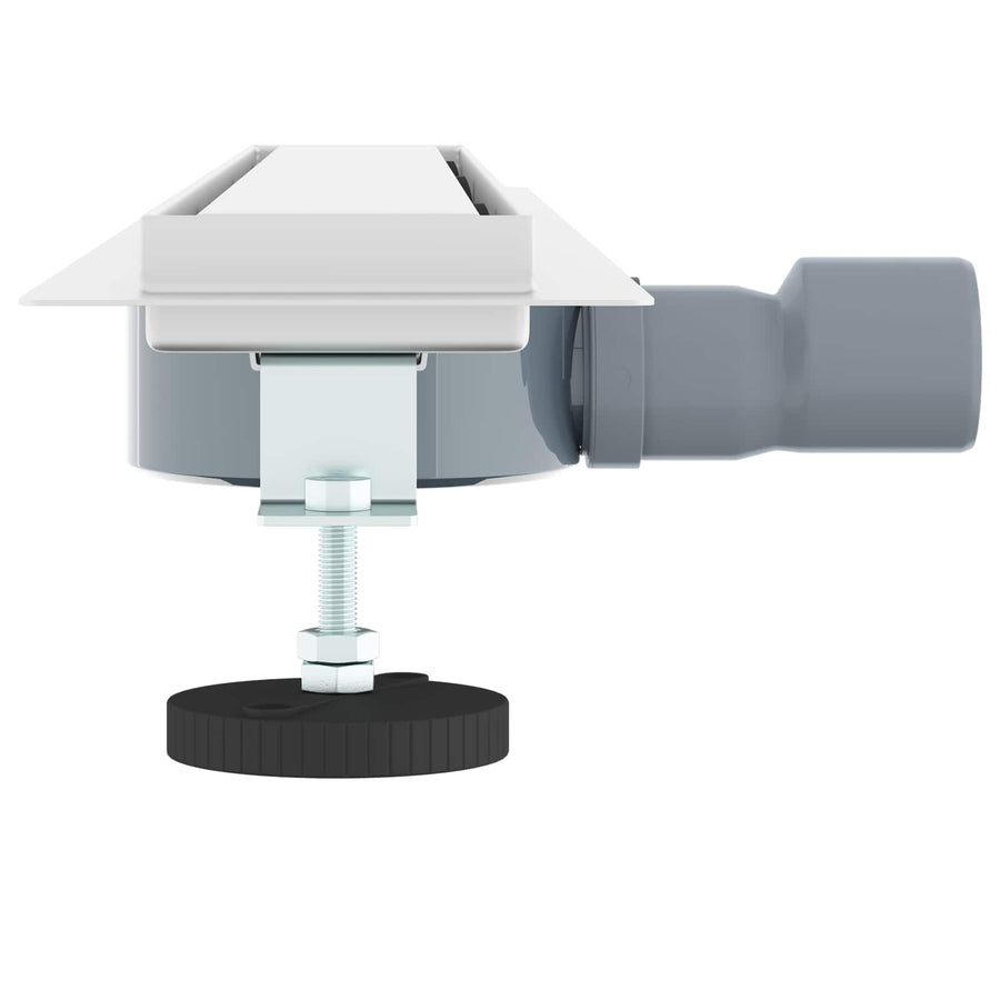 Doucheafvoer 2-in-1 met 360° Sifon Zilver 70 cm