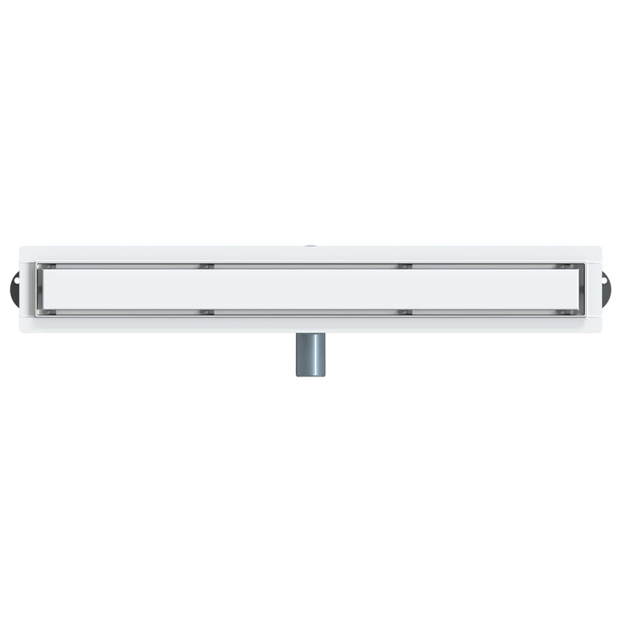Doucheafvoer 2-in-1 met 360° Sifon Zilver 70 cm