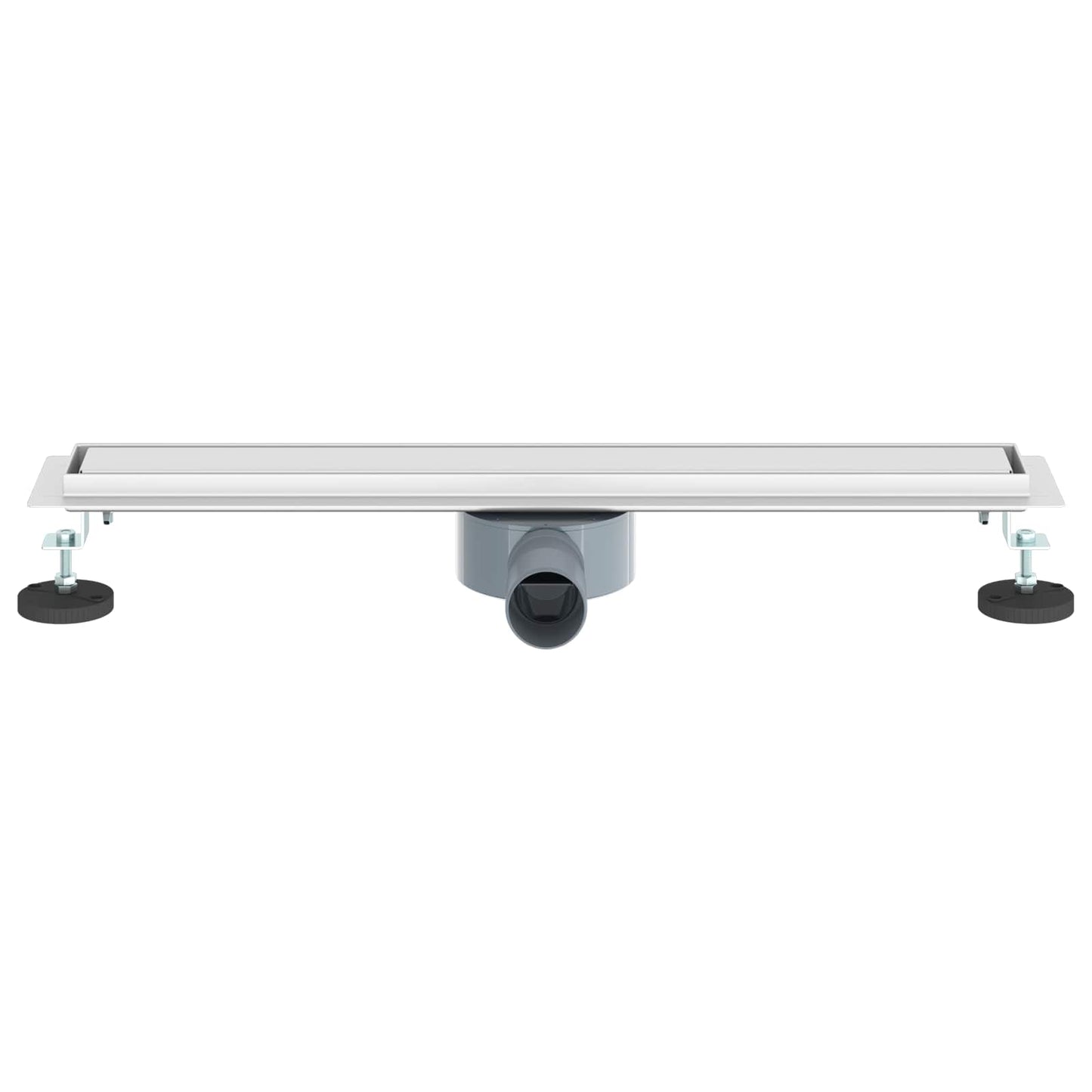 Doucheafvoer 2-in-1 met 360° Sifon Zilver 60 cm