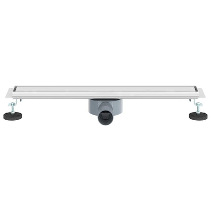 Doucheafvoer 2-in-1 met 360° Sifon Zilver 60 cm