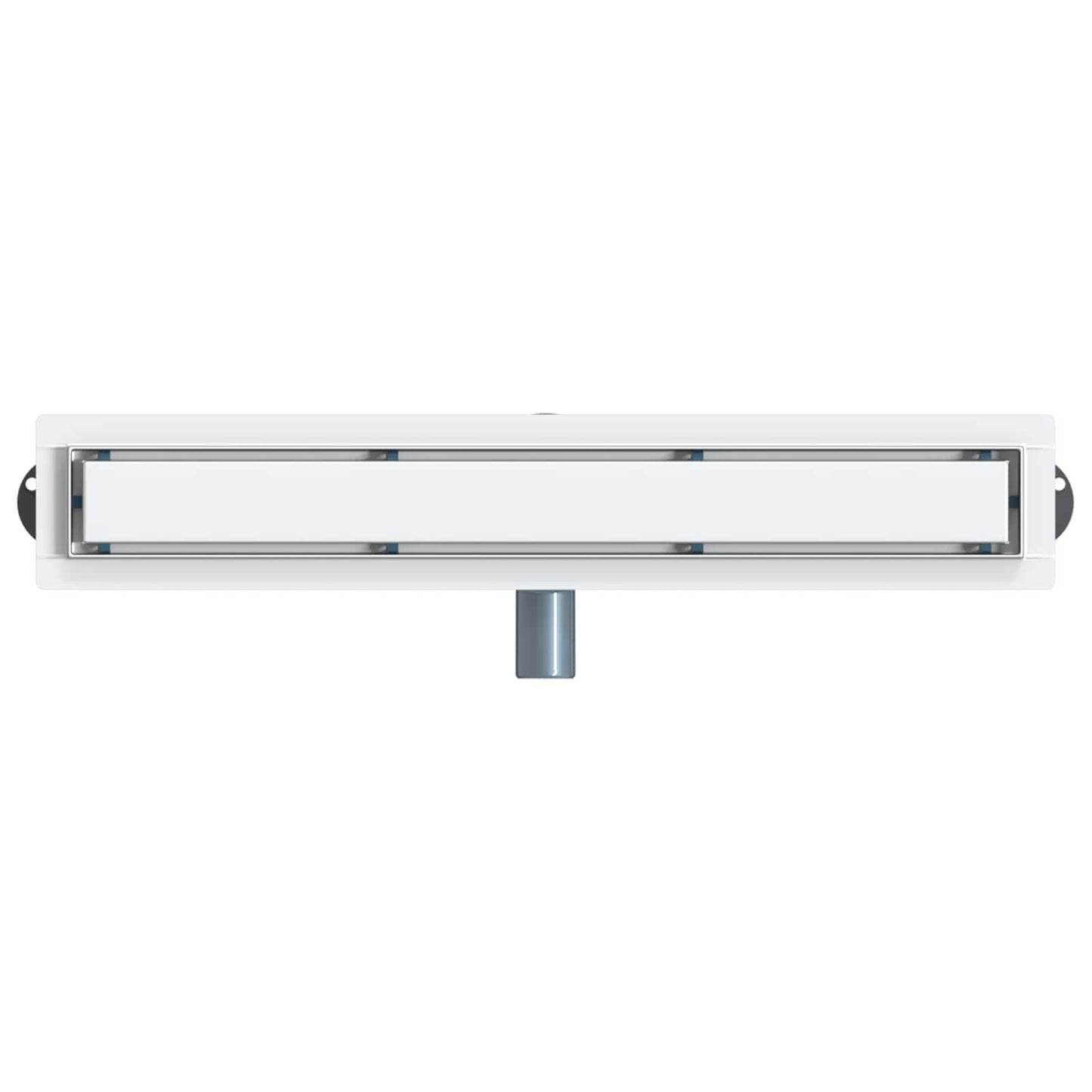 Doucheafvoer 2-in-1 met 360° Sifon Zilver 60 cm