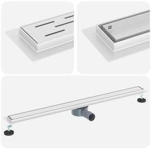 Doucheafvoer 2-In-1 Met 360° Sifon 100 cm Zilver