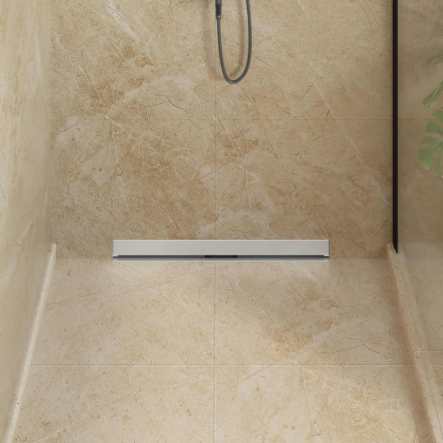 Wandgemonteerde Douche Afvoer Zilver 70 cm Roestvrij staal 304