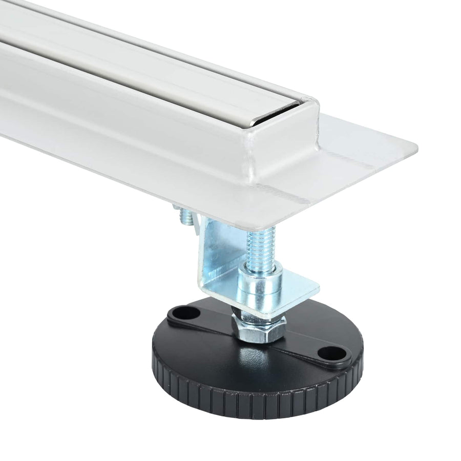 360° Doucheafvoer Met Slank Model Zilver 90 cm