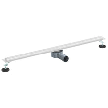 360° Doucheafvoer Met Slank Model Zilver 90 cm