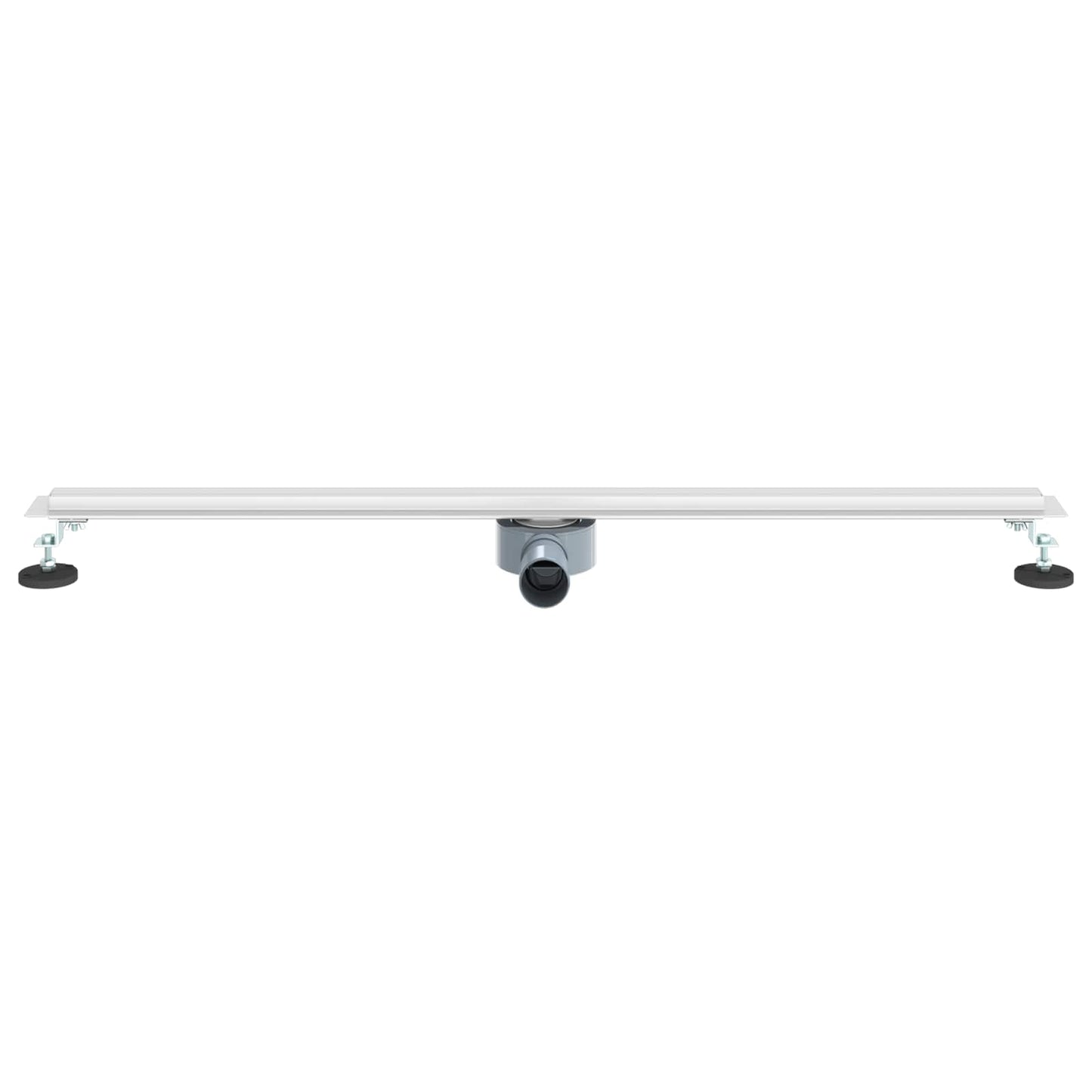 360° Doucheafvoer Met Slank Model Zilver 100 cm