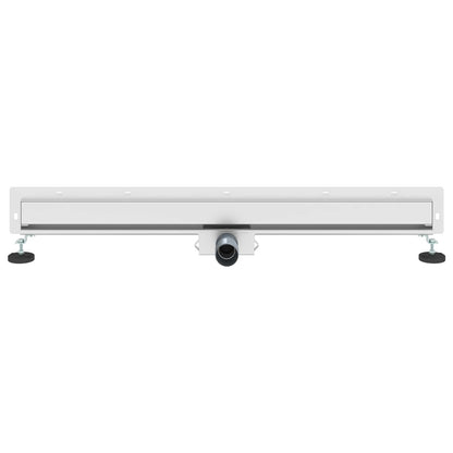 Wandgemonteerde Douche Afvoer Zilver 90 cm Roestvrij staal 304