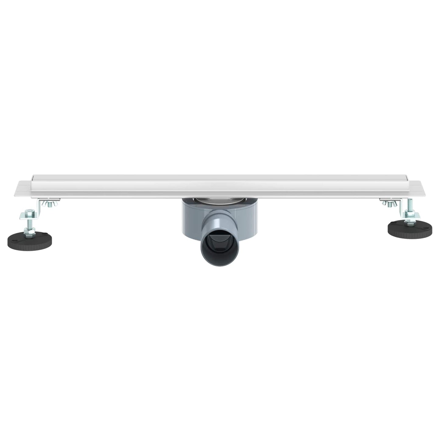 360° Doucheafvoer Met Slank Model Zilver 50 cm