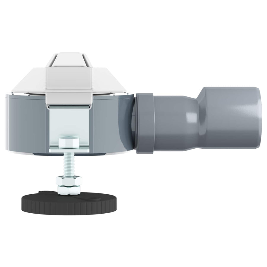 360° Doucheafvoer Met Slank Model Zilver 50 cm