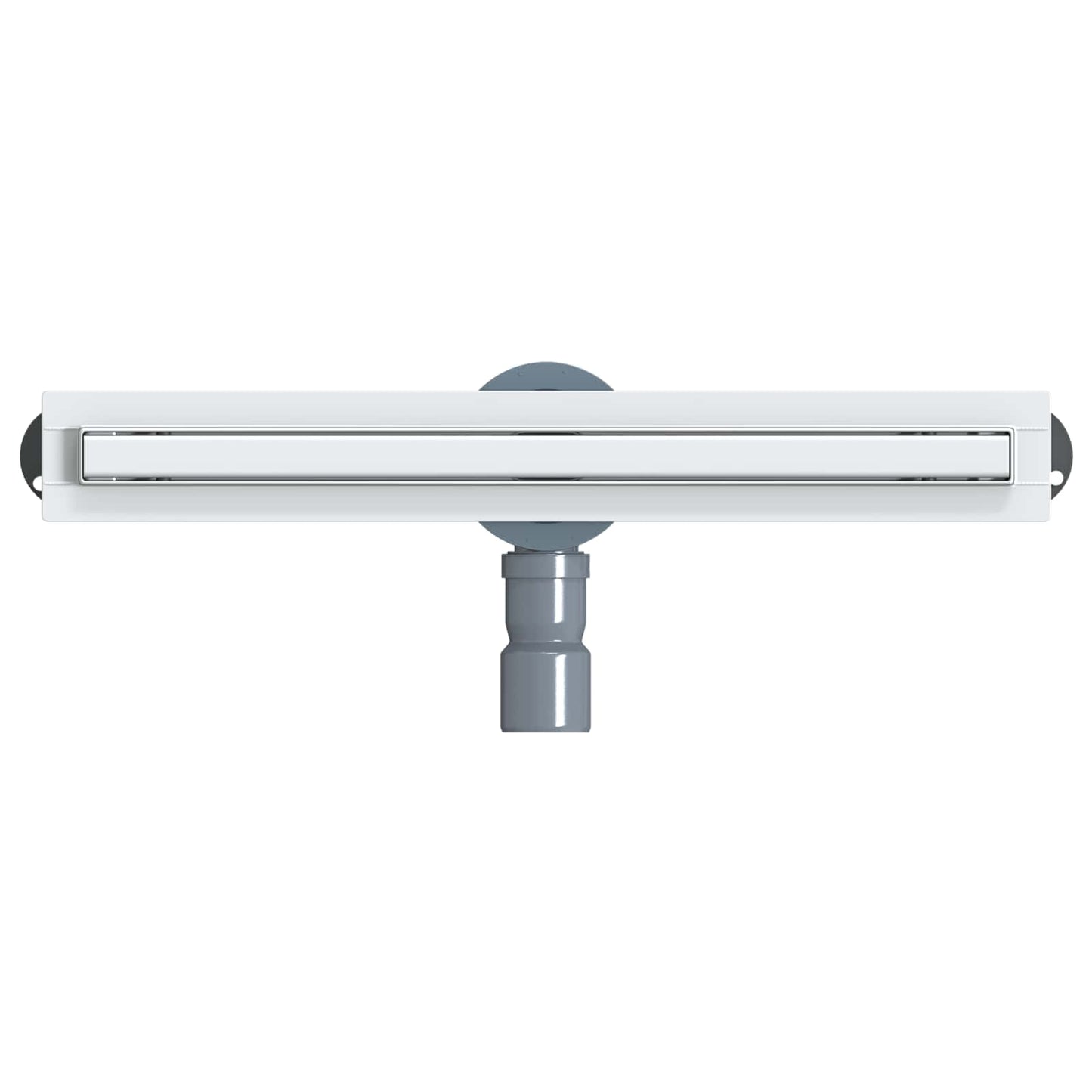 360° Doucheafvoer Met Slank Model Zilver 50 cm