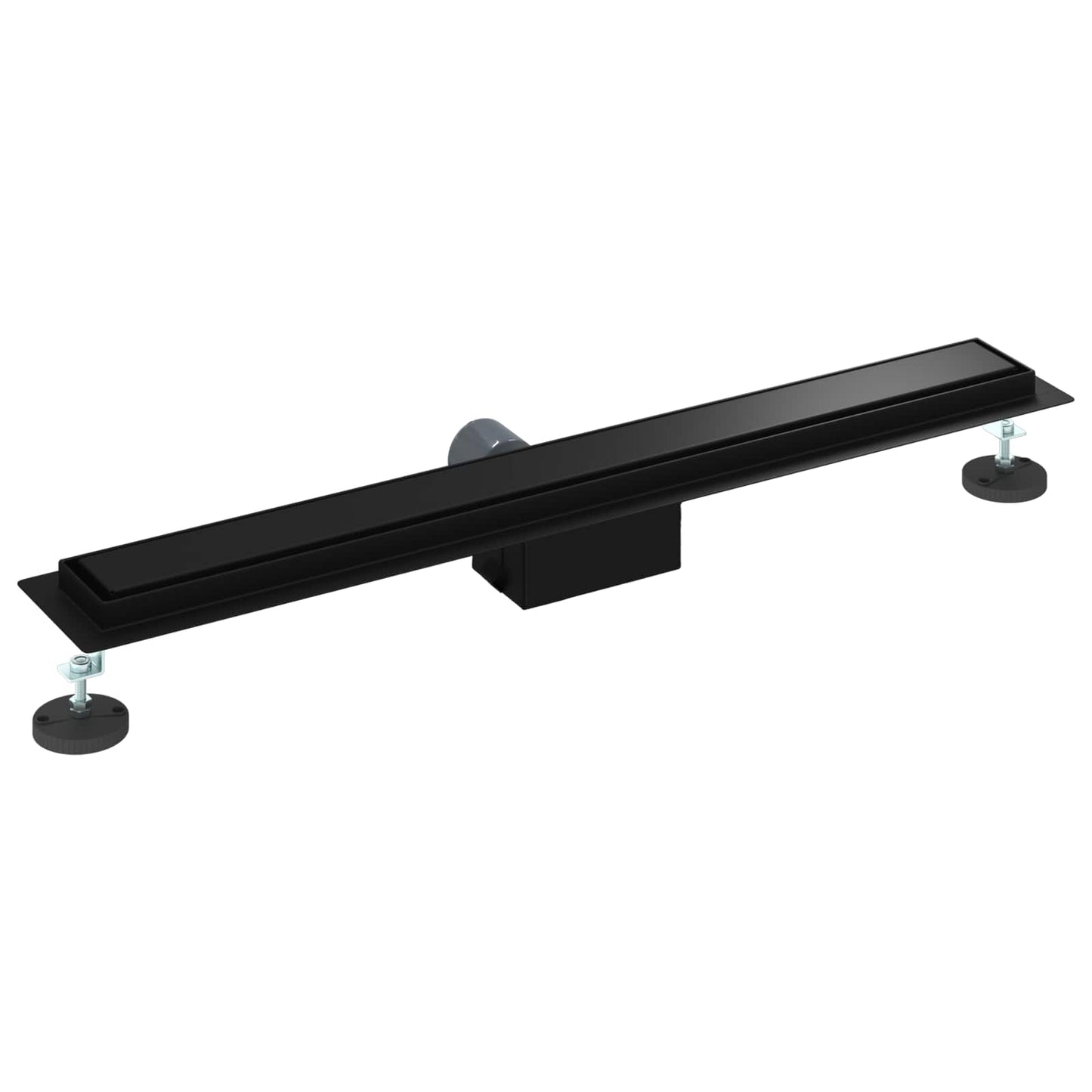 2 In 1 Doucheafvoer Roestvrij Staal 304 70 cm Zwart