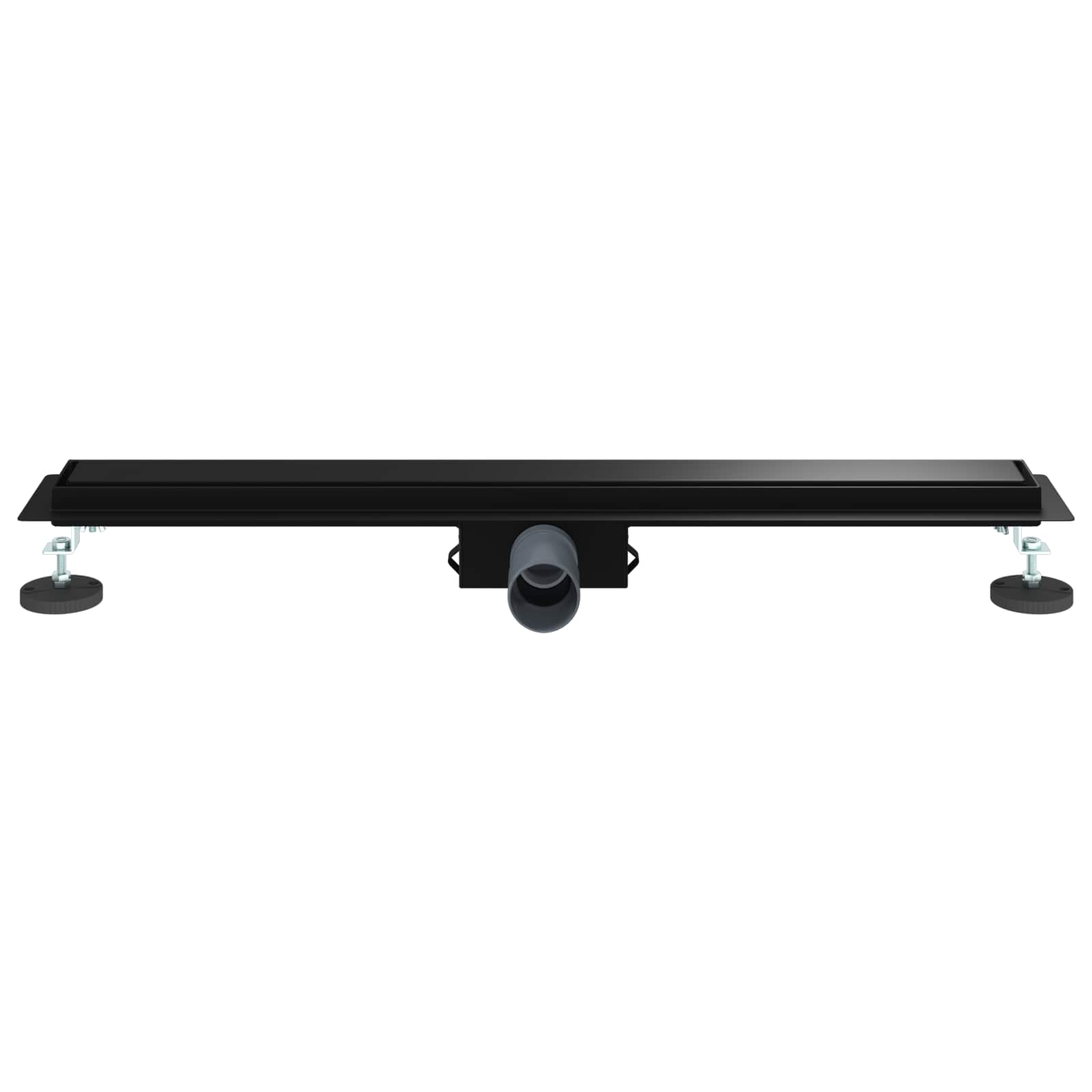 2 In 1 Doucheafvoer Roestvrij Staal 304 70 cm Zwart