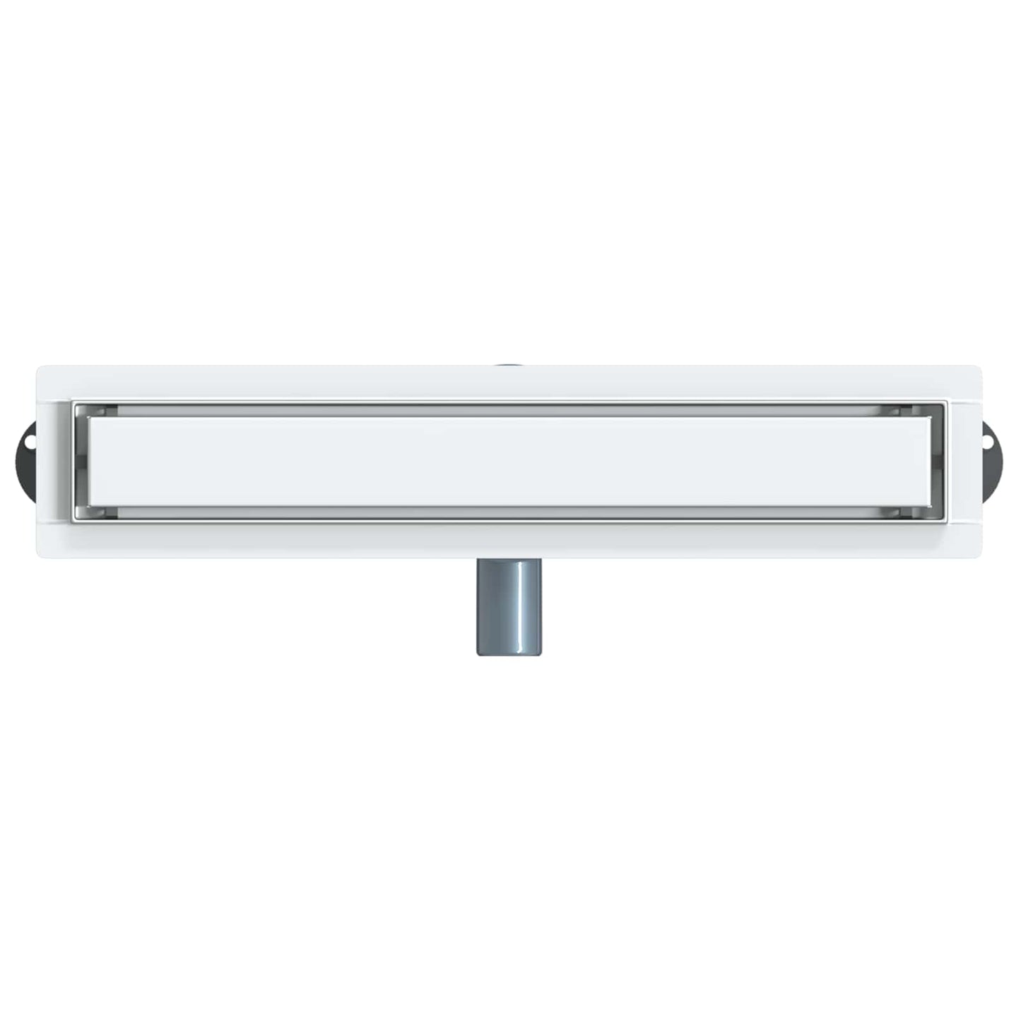 Doucheafvoer 2-in-1 met 360° Sifon Zilver 50 cm