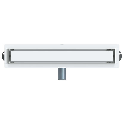 Doucheafvoer 2-in-1 met 360° Sifon Zilver 50 cm