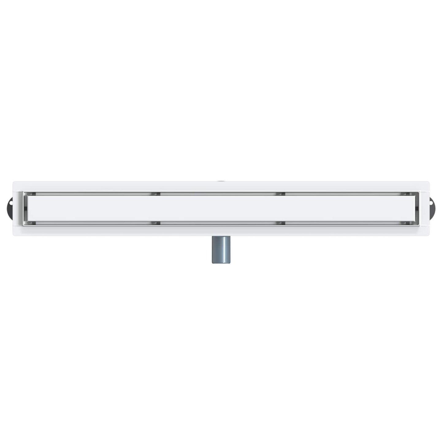Doucheafvoer 2-in-1 met 360° Sifon Zilver 80 cm