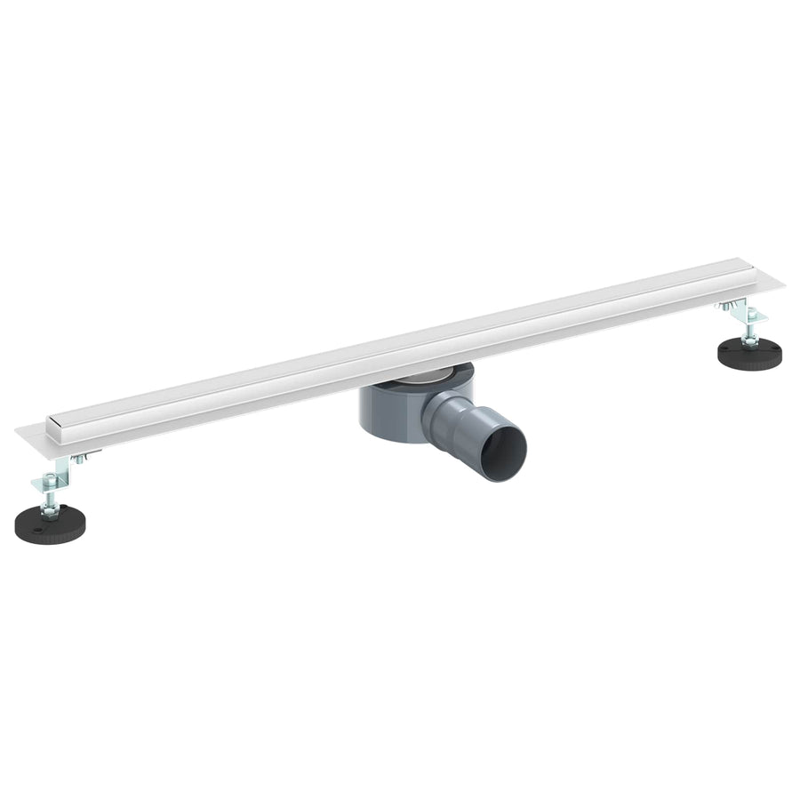 360° Doucheafvoer Met Slank Model Zilver 70 cm