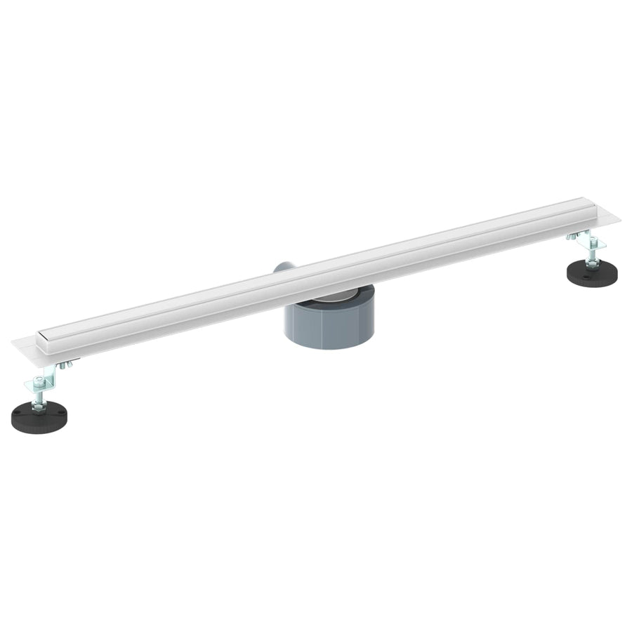 360° Doucheafvoer Met Slank Model Zilver 70 cm