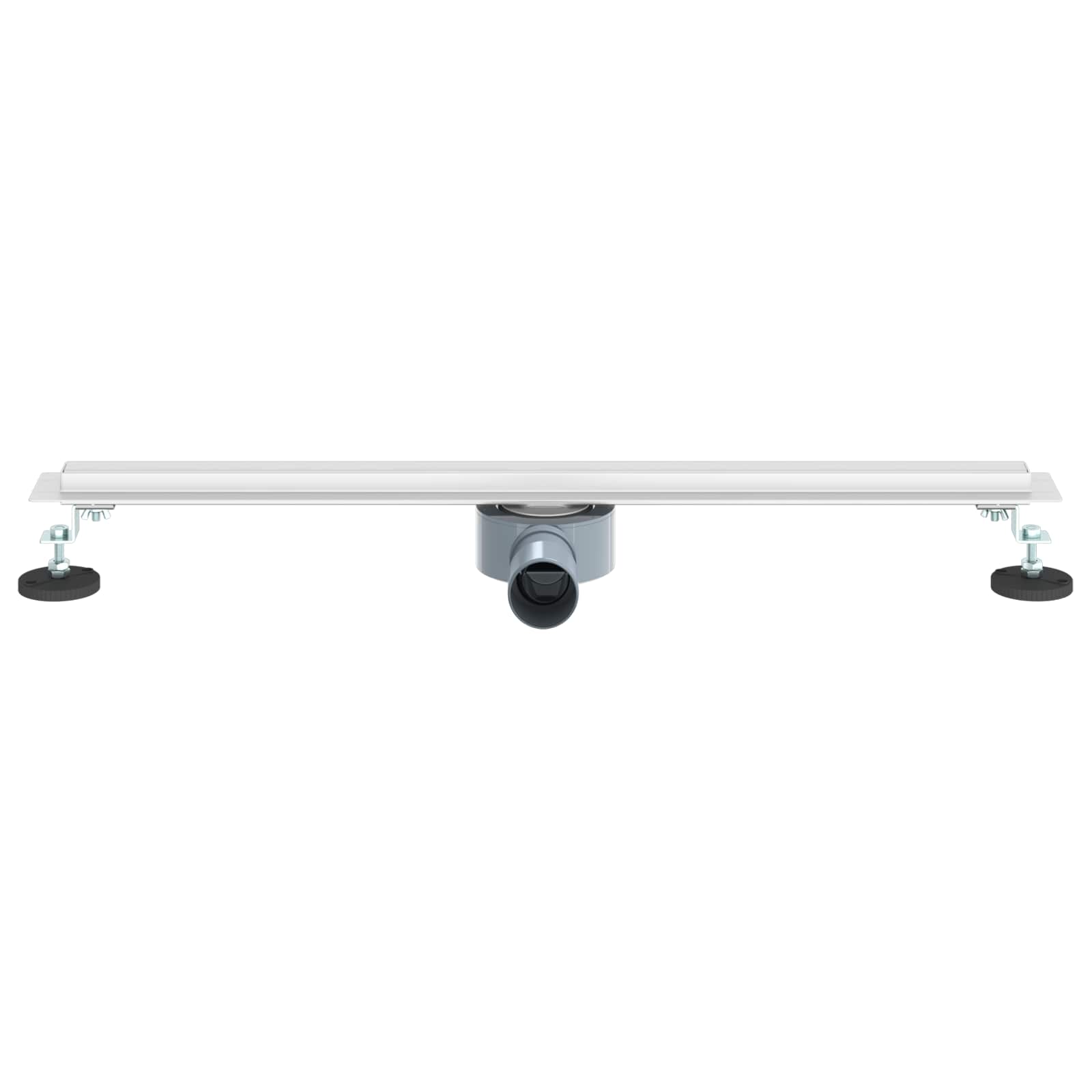 360° Doucheafvoer Met Slank Model Zilver 70 cm