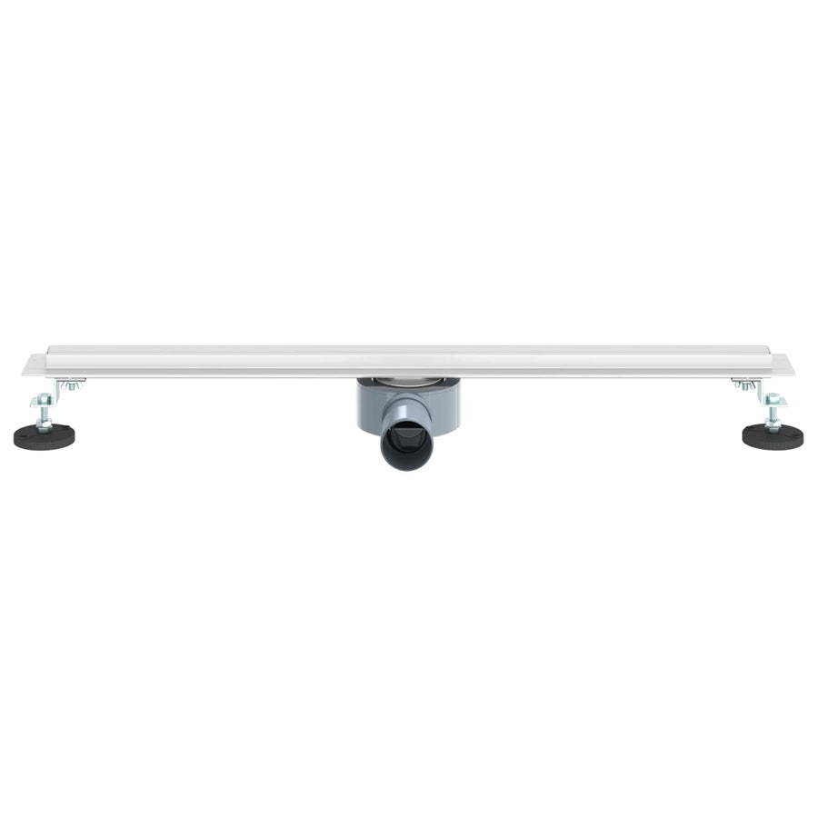360° Doucheafvoer Met Slank Model Zilver 70 cm