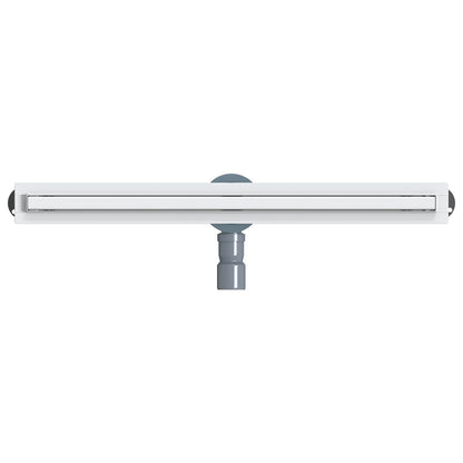360° Doucheafvoer Met Slank Model Zilver 70 cm