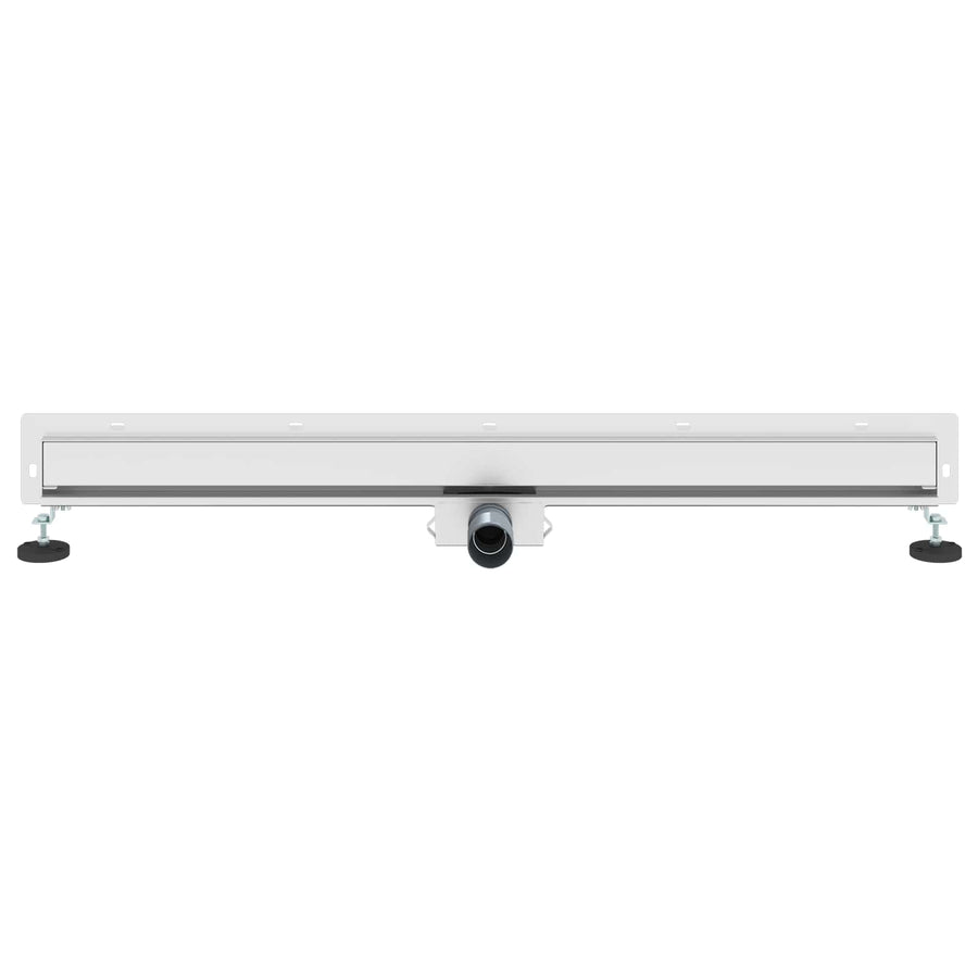 Wandgemonteerde Douche Afvoer Zilver 100 cm Roestvrij staal 304