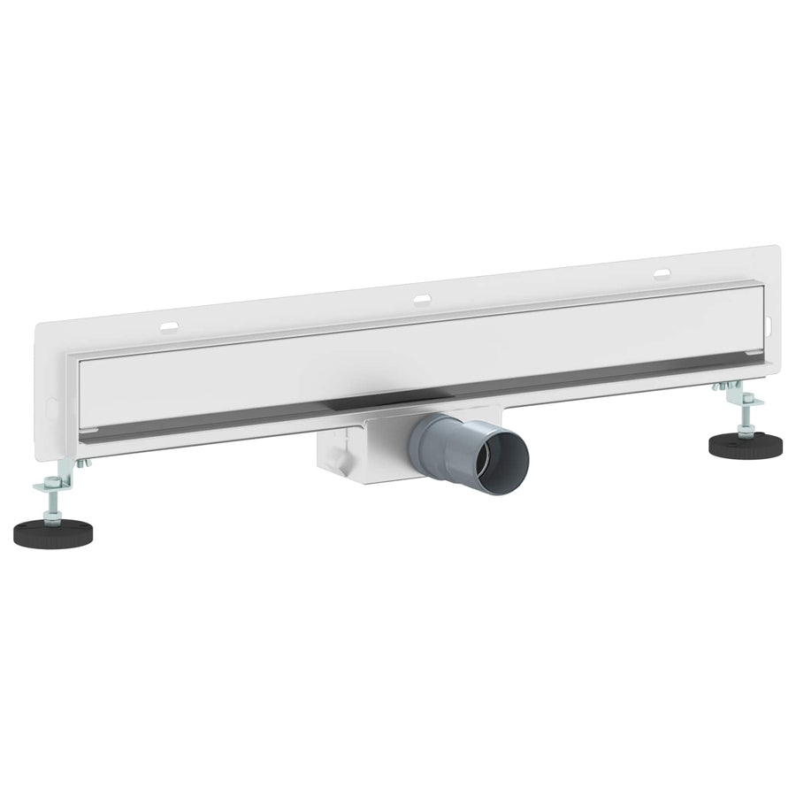 Wandgemonteerde Douche Afvoer Zilver 60 cm Roestvrij staal 304