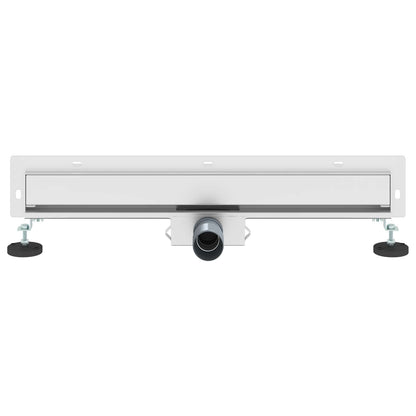 Wandgemonteerde Douche Afvoer Zilver 60 cm Roestvrij staal 304
