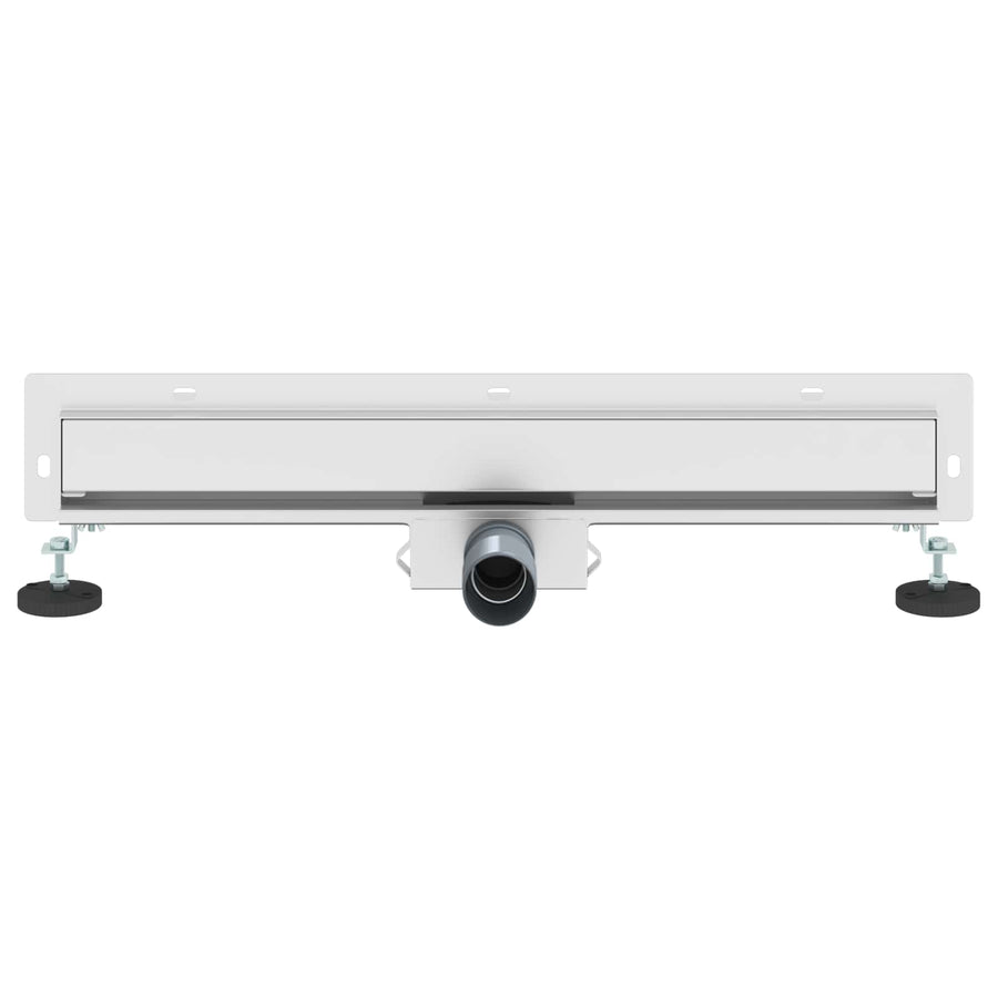 Wandgemonteerde Douche Afvoer Zilver 60 cm Roestvrij staal 304