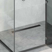 2 In 1 Doucheafvoer Roestvrij Staal 304 80 cm Zwart