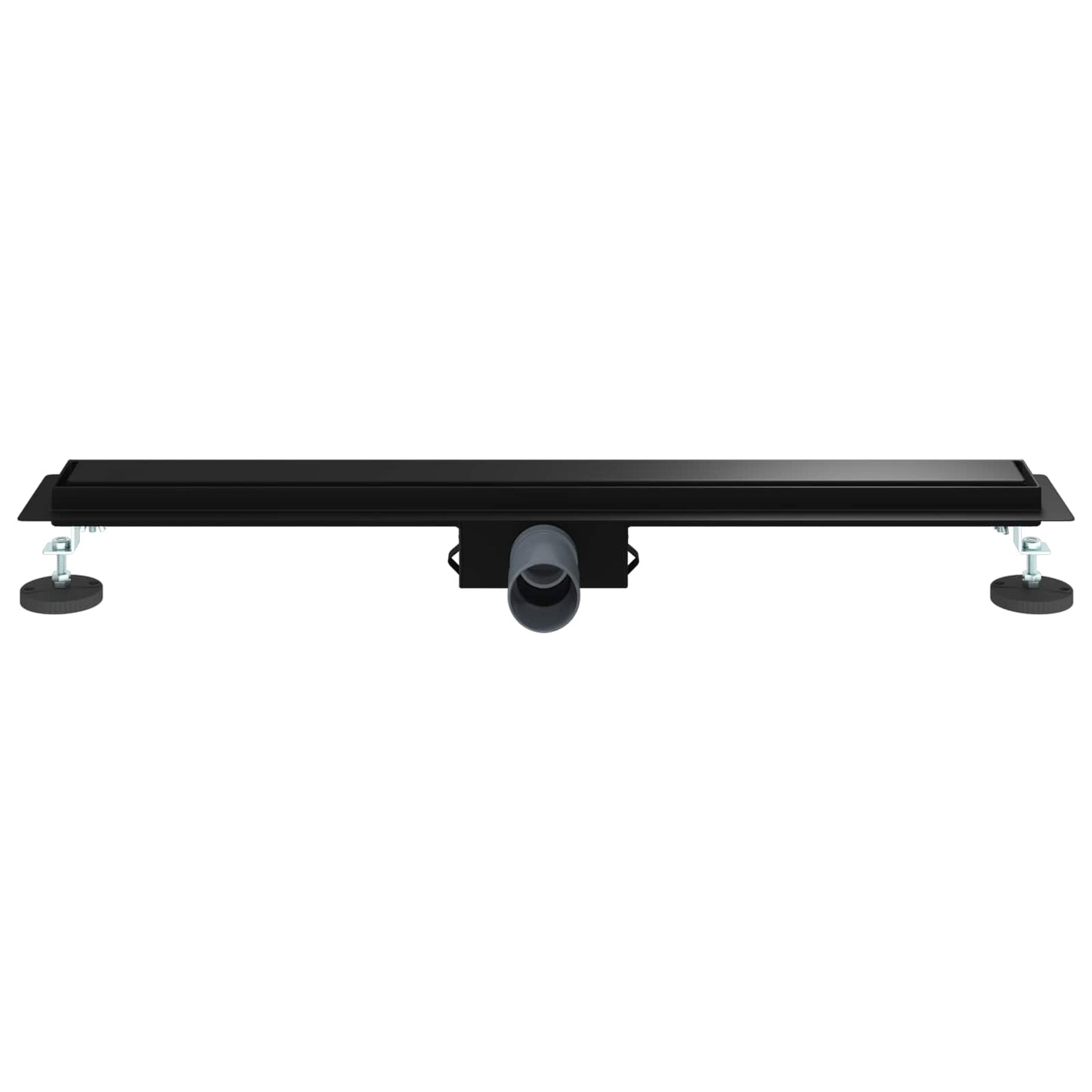 2 In 1 Doucheafvoer Roestvrij Staal 304 80 cm Zwart
