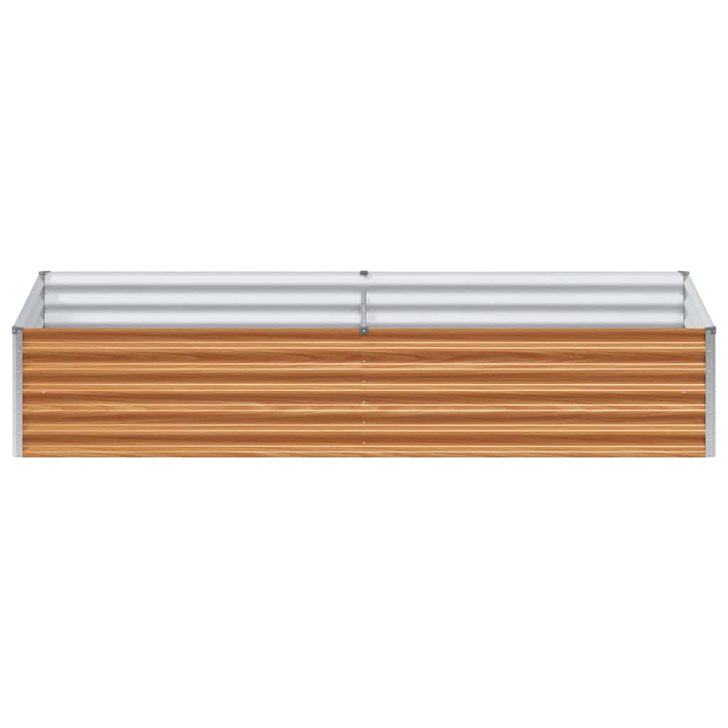 Verhoogde plantenbak 195 x 100 x 36 cm Gegalvaniseerd staal