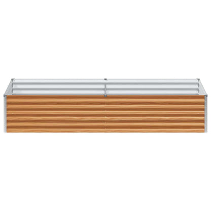 Verhoogde plantenbak 195 x 100 x 36 cm Gegalvaniseerd staal