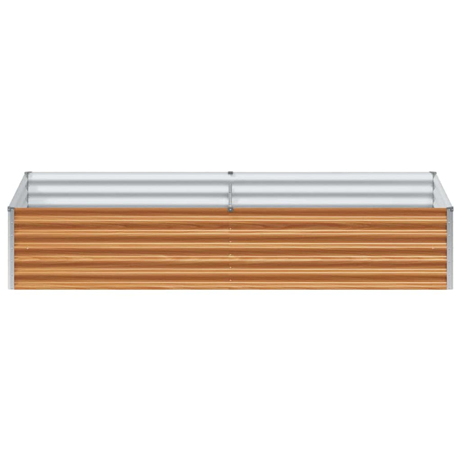 Verhoogde plantenbak 195 x 100 x 36 cm Gegalvaniseerd staal