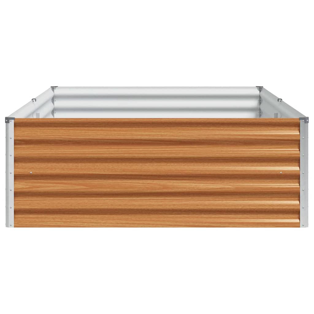 Verhoogde plantenbak 195 x 100 x 36 cm Gegalvaniseerd staal