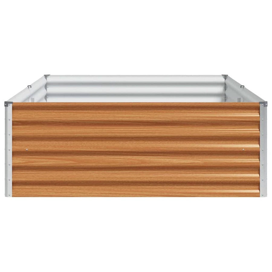 Verhoogde plantenbak 195 x 100 x 36 cm Gegalvaniseerd staal