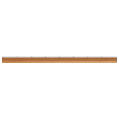 Verhoogde plantenbak 775 x 50 x 36 cm Gegalvaniseerd staal