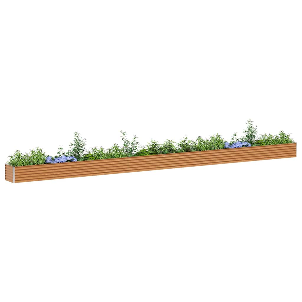 Verhoogde plantenbak 775 x 50 x 36 cm Gegalvaniseerd staal